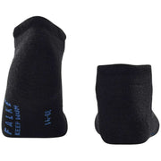 Falke Keep Warm Sneaker Socks - Black