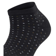 Falke Multispot Sneaker Socks - Black