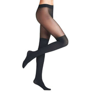 Falke Overknee 25 Denier Tights - Graphite Grey