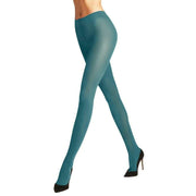 Falke Pure Matt 50 Denier Tights - Peacock Blue