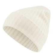 Falke Ribbed Cashmere Beanie - Off-White