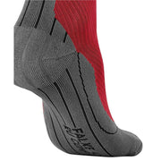 Falke RU Compression Energy Running Knee-High W2 Socks - Black/Scarlet Red