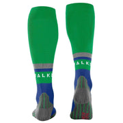 Falke RU Compression Energy Running Knee-High W3 Socks - Green/Blue