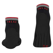 Falke RU4 Endurance Reflect Running Short Socks - Black