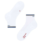 Falke RU4 Endurance Reflect Running Short Socks - White/Blue