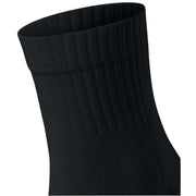 Falke Run Rib Short Socks - Black