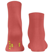 Falke Run Rib Short Socks - Lobster Red