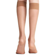 Falke Seidenglatt 15 Denier Knee High Socks - Sun Beige