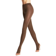 Falke Seidenglatt 80 Denier Tights - Espresso Brown