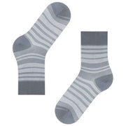 Falke Sensitive Sunset Stripe Socks - Blue Smog