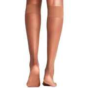 Falke Shelina 12 Denier Knee High Socks - Hazel Brown