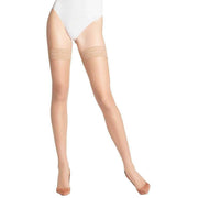 Falke Shelina 12 Denier Stay Up Stockings - Porcelain Beige