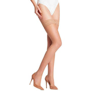 Falke Shelina 12 Denier Stay Up Stockings - Sun Beige