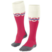 Falke SK4 Advance Skiing Knee High Socks - Rose Red