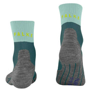 Falke TK2 Explore Trekking Cool Short Socks - Amazonia Blue