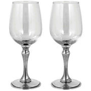 english-pewter-company-350ml-double-vogue-wine-glass-set---clearsilver-34466039