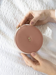 Stackers Wave Round Jewellery Box - Desert Orange