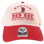 47-brand-mlb-boston-red-sox-windham-clean-up-cap---natural-creamred-34310569