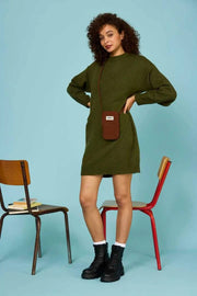 Hindbag Bill Phone Bag - Chocolate Brown