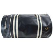 Fred Perry Classic Barrel Bag - Navy/Ecru Cream