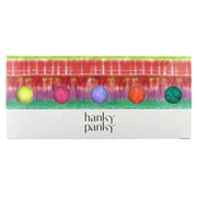 Hanky Panky Signature Lace 5 Pack Low Rise Thong - Sugar Rush Pink/Orange Sparkle/Malachite Green