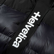 Helvetica Mountain Pioneers Queyras Hodded Down Jacket - Black
