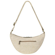 Hindbag Andrea Half Moon Bag - Jute Beige