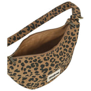 Hindbag Andrea Half Moon Bag - Leopard Cinnamon Brown