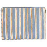 Hindbag Ava Medium 15inch Laptop Case - Orange/Blue Stripes