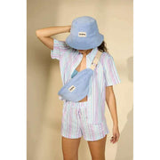 Hindbag Bob Terry Bucket Hat - Cloud Blue