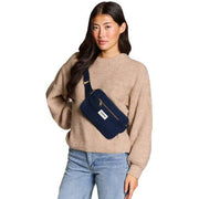 Hindbag Harry Rectangular Bum Bag - Navy Blue