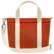 Hindbag Louise Square Crossbody Bag - Velvet Brick Orange