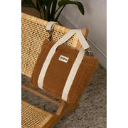 Hindbag Louise Square Teddy Crossbody Bag - Brown