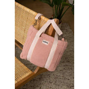 Hindbag Louise Square Teddy Crossbody Bag - Powder Pink