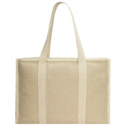 Hindbag Oscar Woven Tote Bag - Nude Beige
