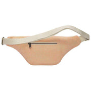 Hindbag Sofia XL Woven Bum Bag - Coral Red