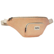 Hindbag Sofia XL Woven Bum Bag - Coral Red