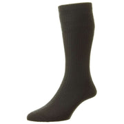 HJ Hall Original Wool Softop Socks - Black