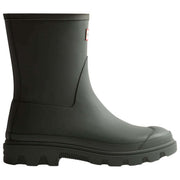 Hunter Downpour Short Wellington Boots - Dark Olive Green