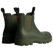 Hunter Elements Elastic Chelsea Boots - Dark Olive Green