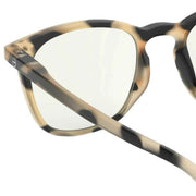 Izipizi #E Blue Light Reading Screen Glasses - Light Tortoise Cream