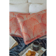 Jessica Russell Flint Coral Silk Pillowcase - Pink