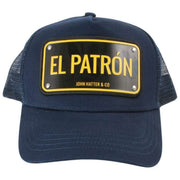 John Hatter El Patron Aluminium Trucker Hat - Navy