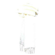 Knightsbridge Neckwear Plain Soft Wool Scarf - White