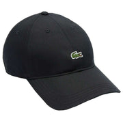 Lacoste Cotton Twill Cap - Black