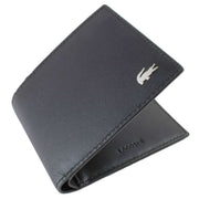 Lacoste Small Billfold ID Wallet - Black