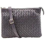 Lappella Yasmin Crossbody Clutch Bag - Navy Weave