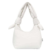 Lefrik Biwa Puffy Mini Shoulder Bag - Ice White