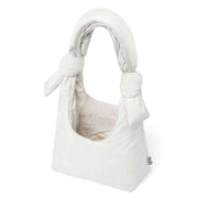 Lefrik Biwa Puffy Mini Shoulder Bag - Ice White