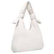 Lefrik Biwa Puffy Shoulder Bag - Ice White